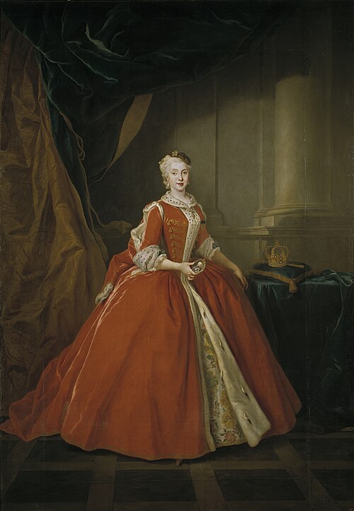 Porträt von Maria Amalia von Sachsen