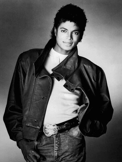 Porträt von Michael Jackson