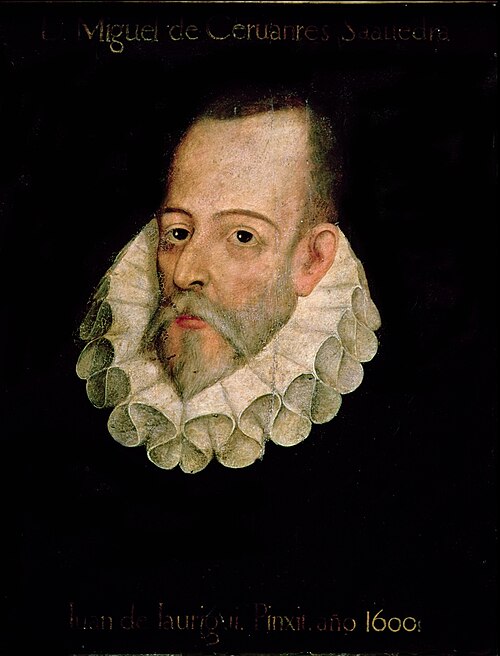 Porträt von Miguel de Cervantes