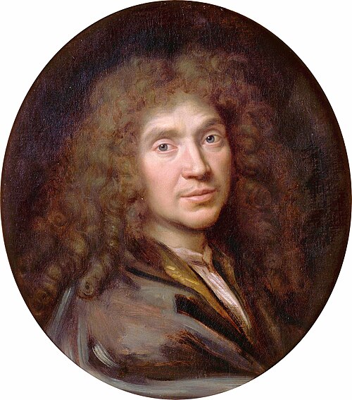 Porträt von Molière