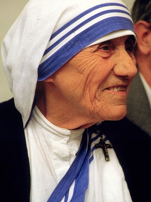 Porträt von Mutter Teresa