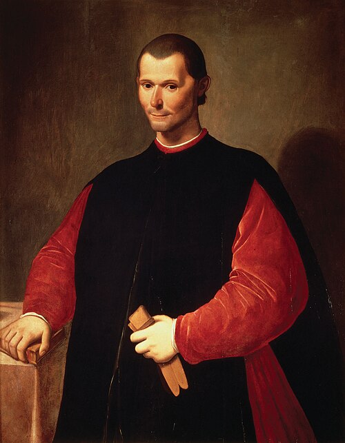 Porträt von Niccolò Machiavelli