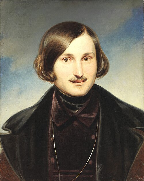 Porträt von Nikolai Wassiljewitsch Gogol