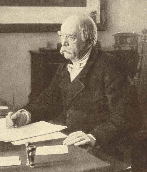 Porträt von Otto von Bismarck