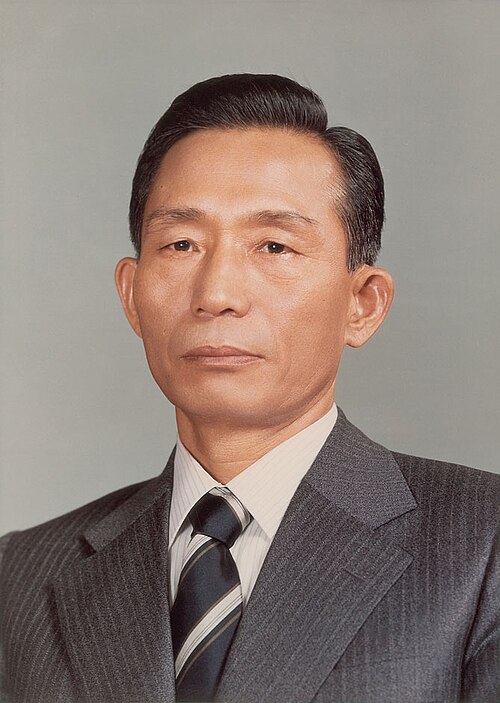 Porträt von Park Chung-hee