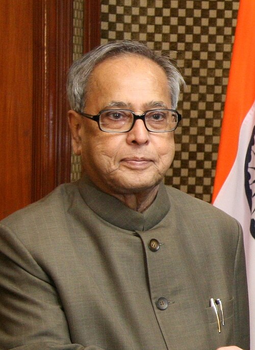 Porträt von Pranab Mukherjee