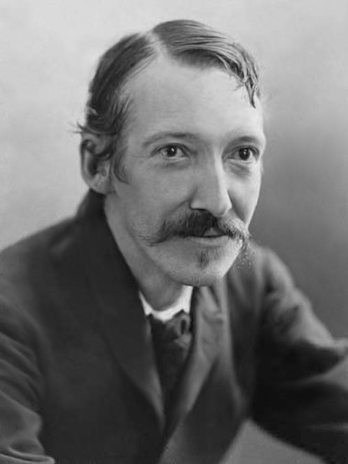Porträt von Robert Louis Stevenson