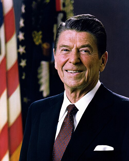Porträt von Ronald Reagan