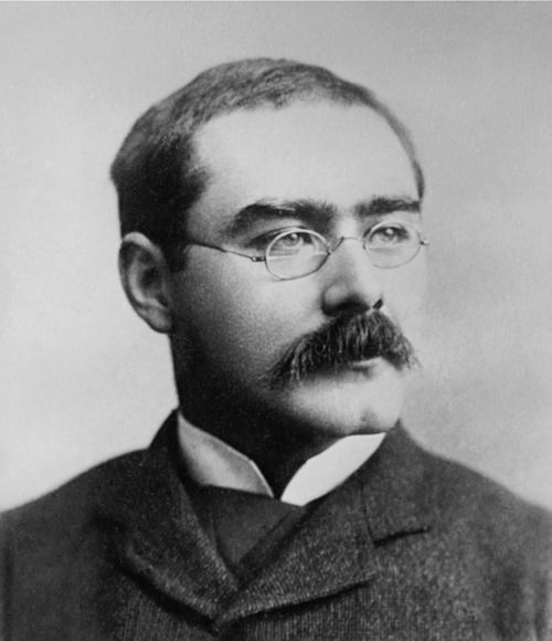 Porträt von Rudyard Kipling