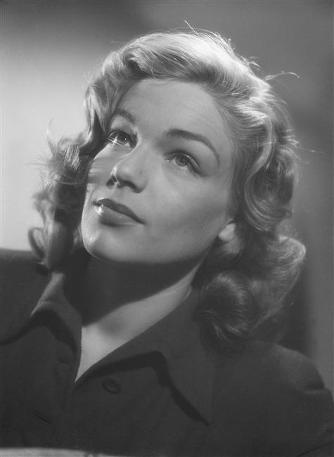 Porträt von Simone Signoret