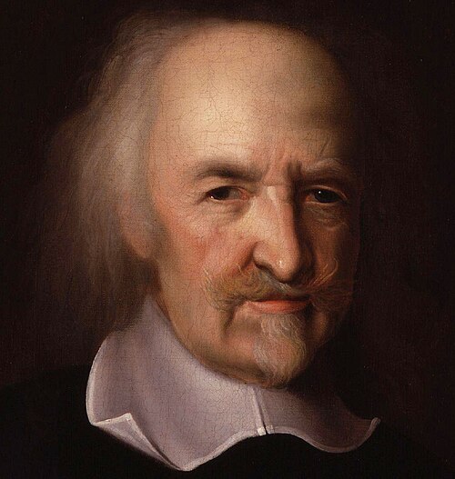 Porträt von Thomas Hobbes