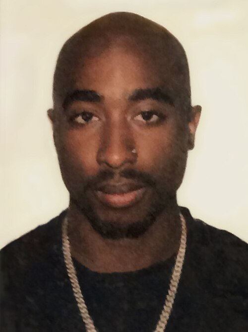 Porträt von Tupac Shakur
