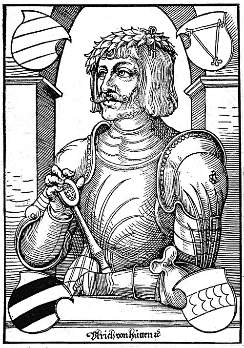 Porträt von Ulrich von Hutten
