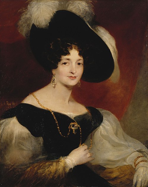 Porträt von Victoire von Sachsen-Coburg-Saalfeld