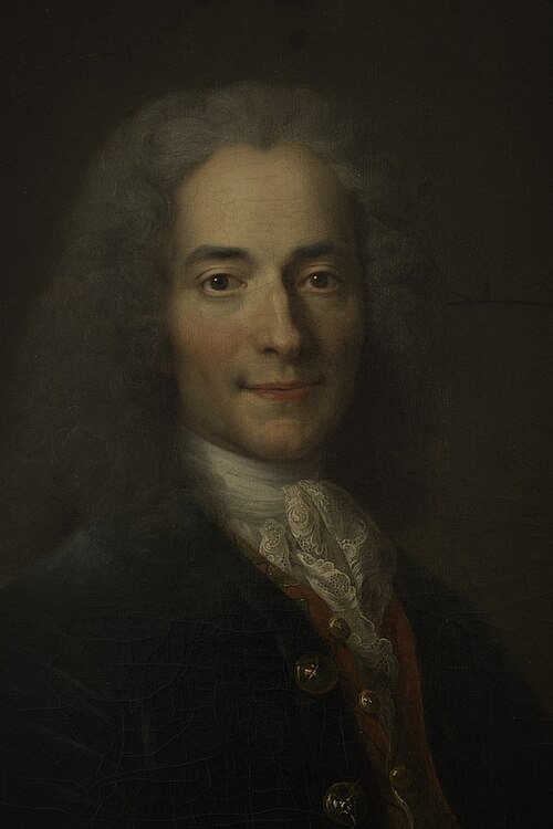 Porträt von Voltaire