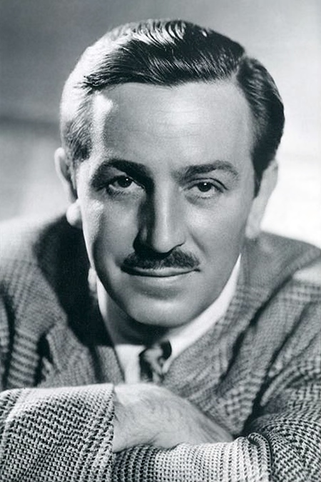 Porträt von Walt Disney