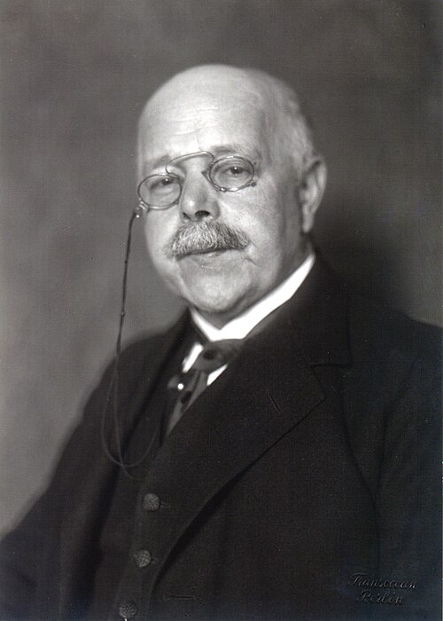 Porträt von Walther Nernst