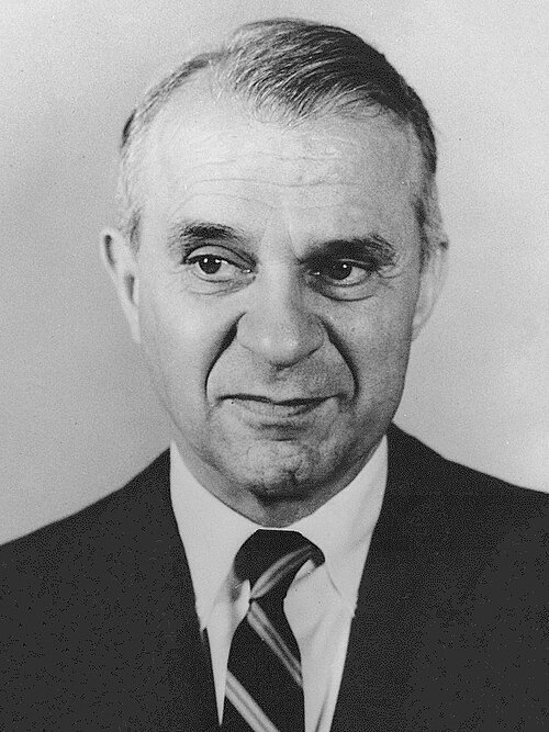 Porträt von Wassily Leontief